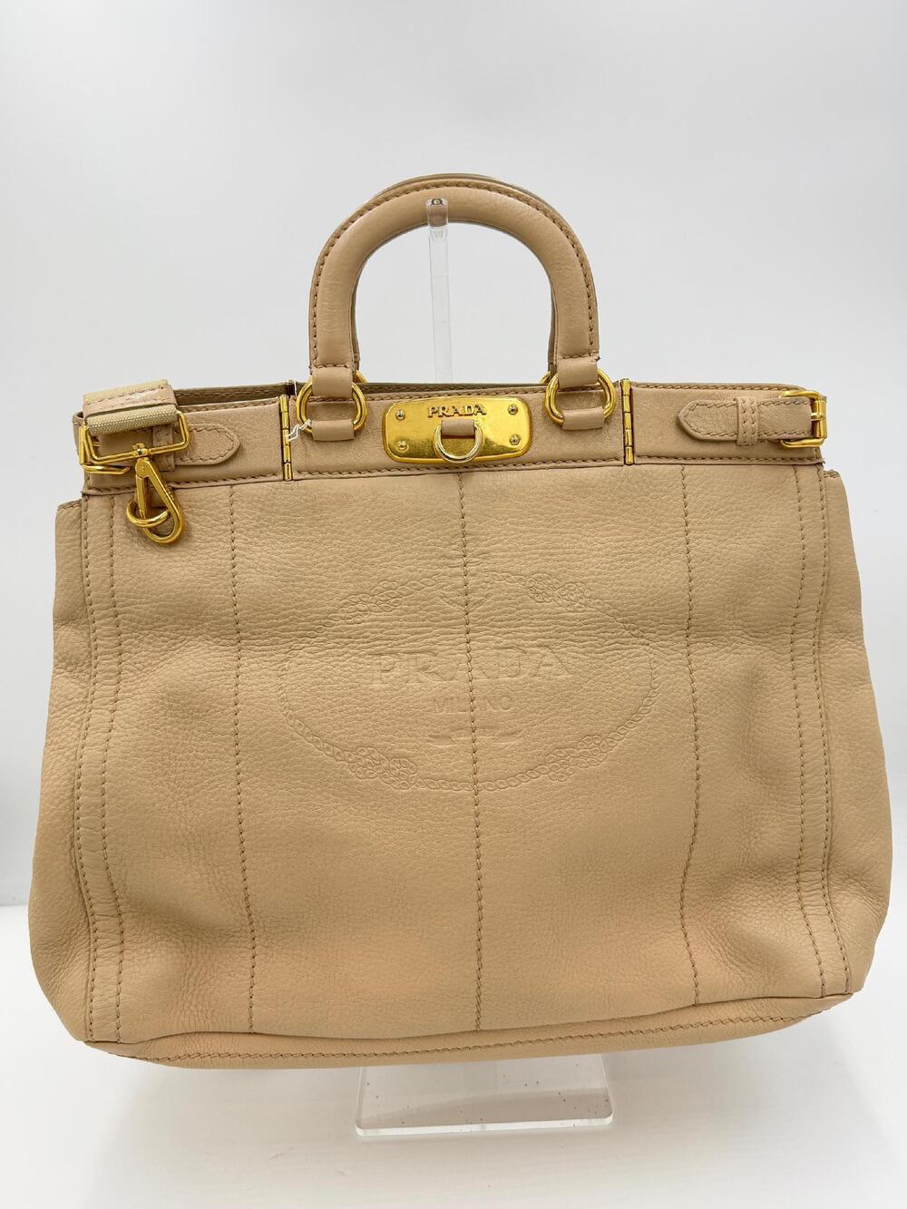 Prada Cervo Frame Satchel